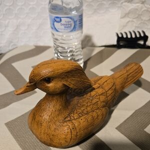 Resin Replica Of A Wooden Duck Figurine